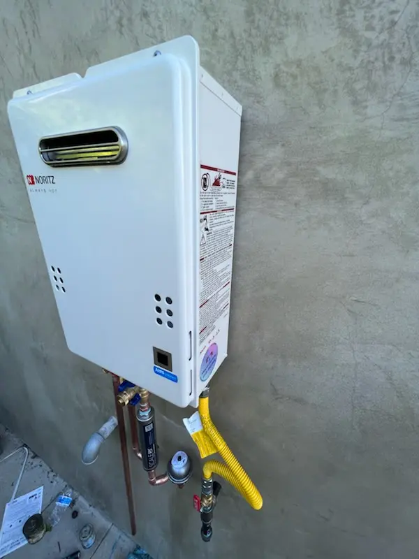 Tankless water heater installation for Mungo Corner homes
